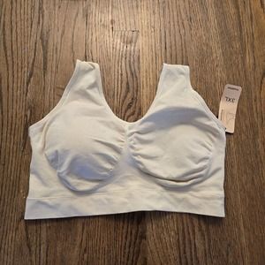 Truekind Every Day Throw On Wireless Shaper Bra 3XL Beige. Read